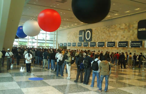 Google I/O registrations