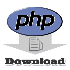 download existing file php