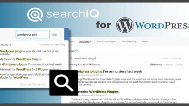 SearchIQ for WordPress