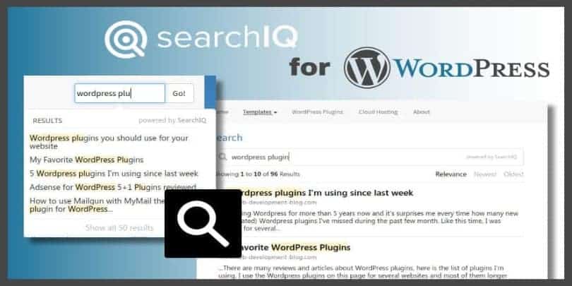 SearchIQ for WordPress