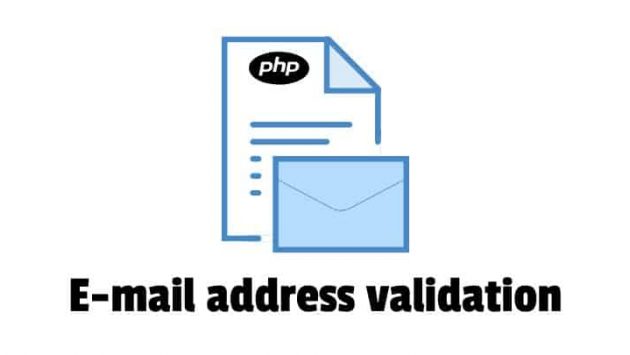 Email address format validation