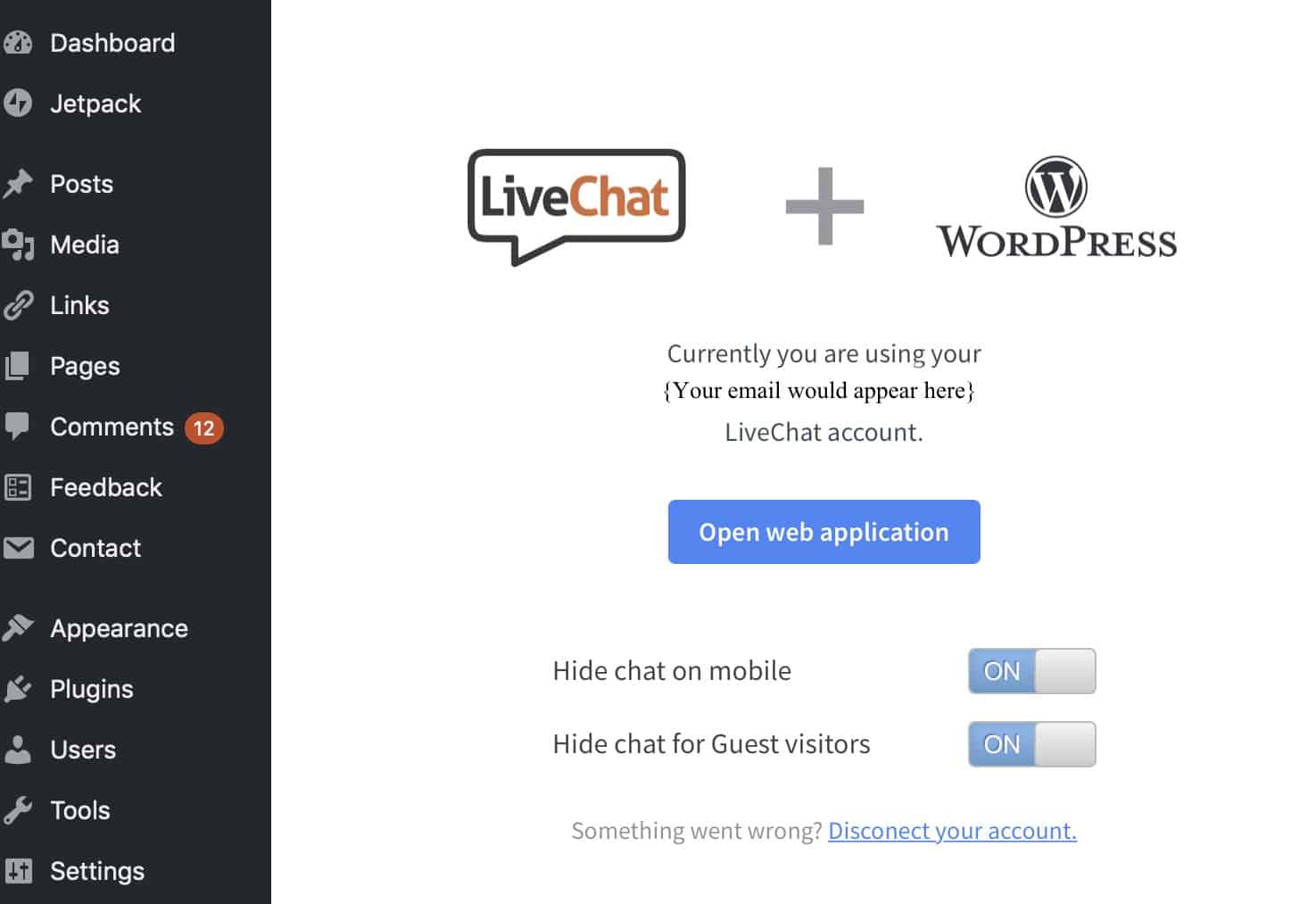 Integrating LiveChat with WordPress